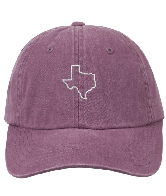 Texas Baseball Cap in Maroon
