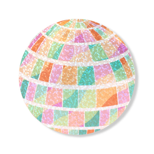 Pastel Disco Sticker Glitter Wholesale