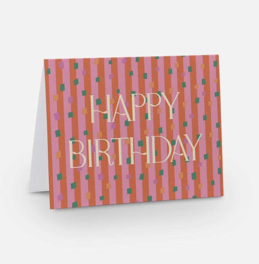 Confetti Birthday Card