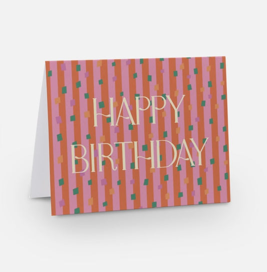 Confetti Birthday Card