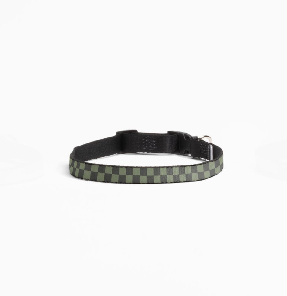 Checker Dog Collar