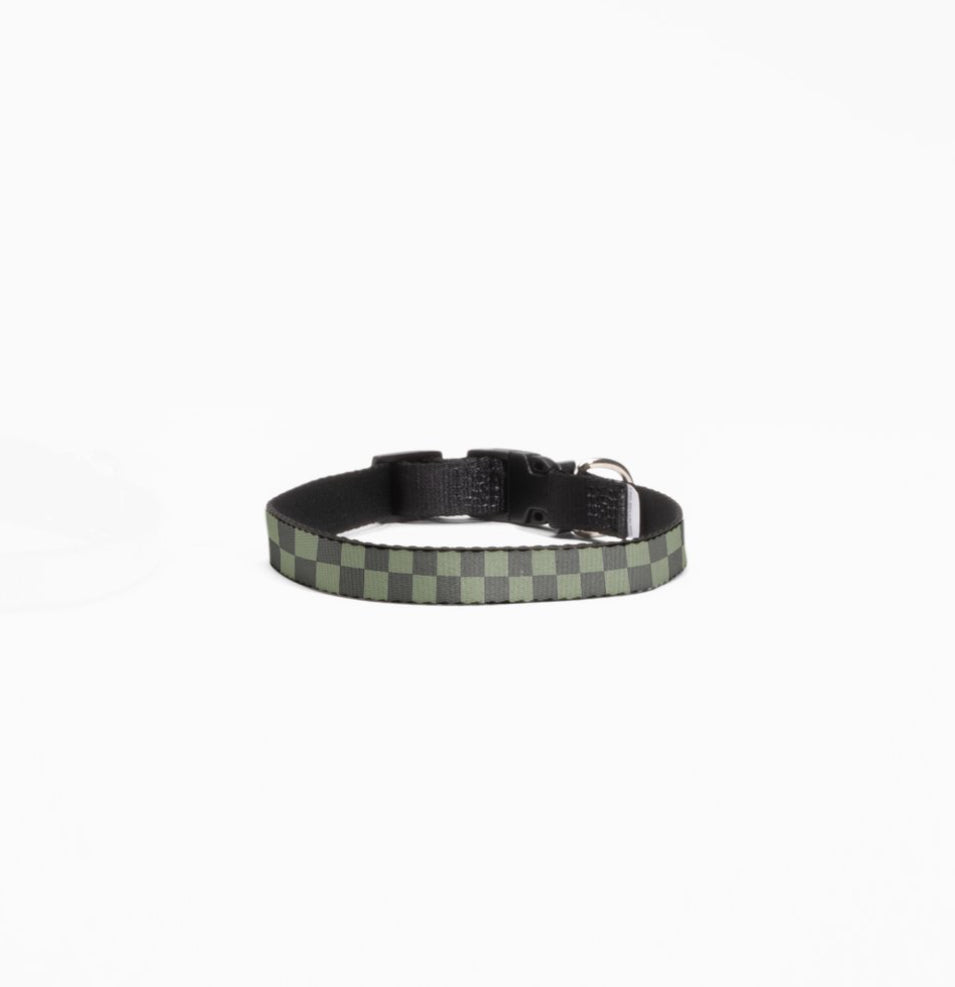 Checker Dog Collar
