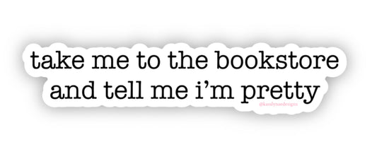 Take Me to the Bookstore Sticker Wholesale