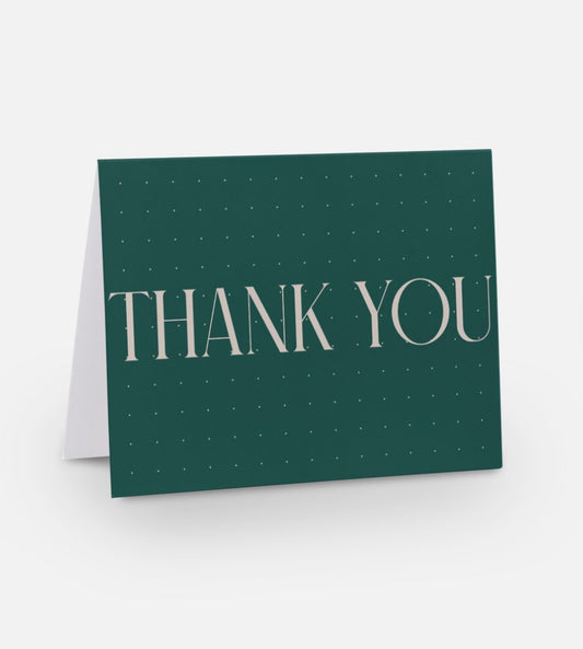 Emerson Green Thank You Card
