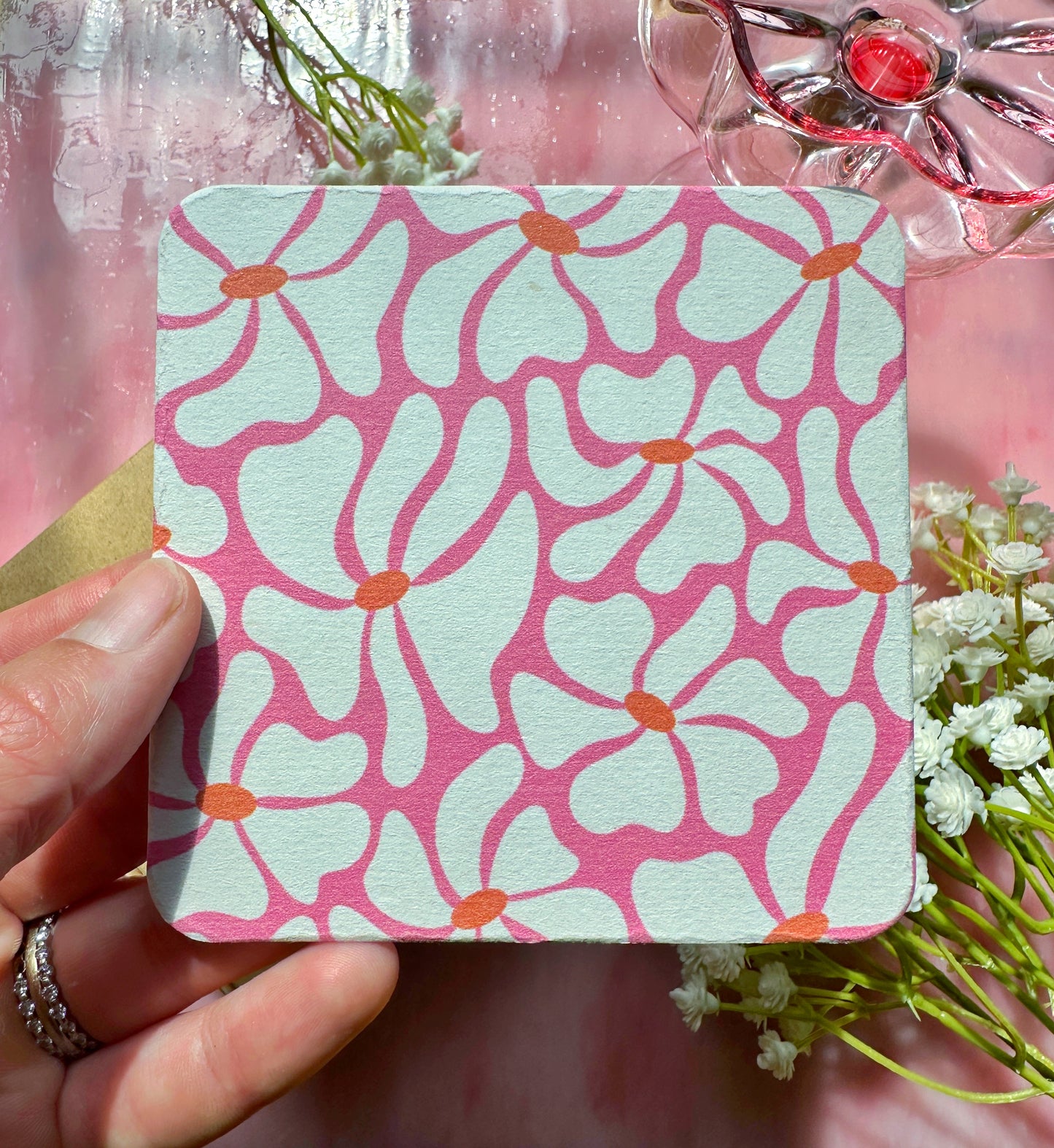 Daphne Collection Disposable Coasters