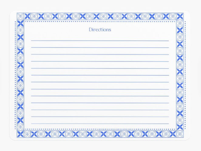 The Kitchen Collection - Single Recipe Card