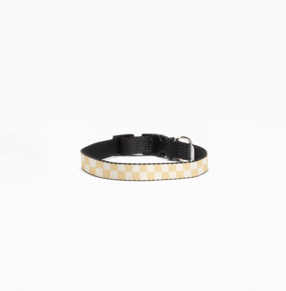 Checker Dog Collar