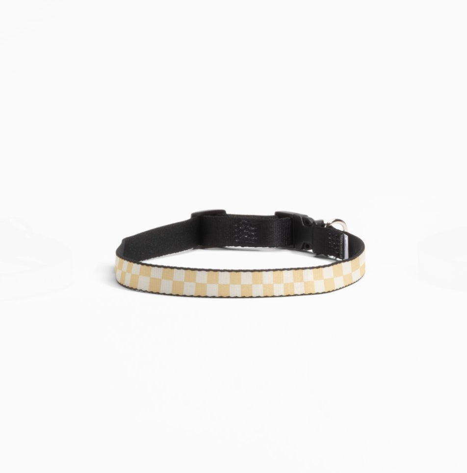 Checker Dog Collar