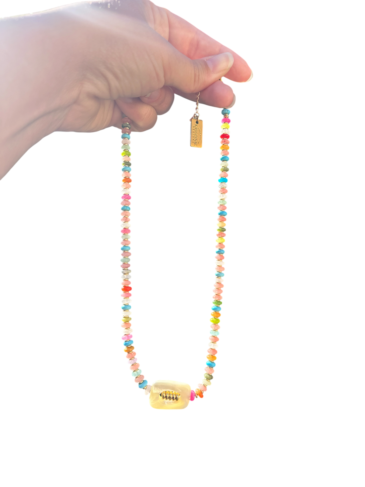Rainbow Shell Necklace