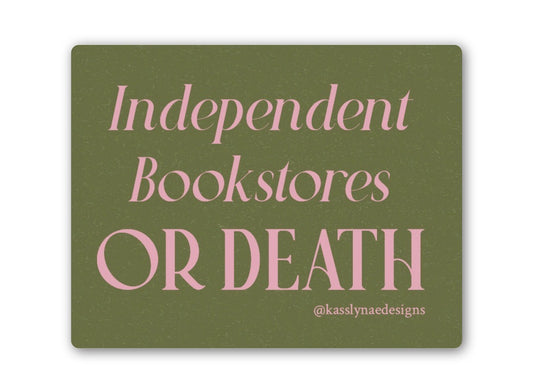 Independent Bookstore Sticker