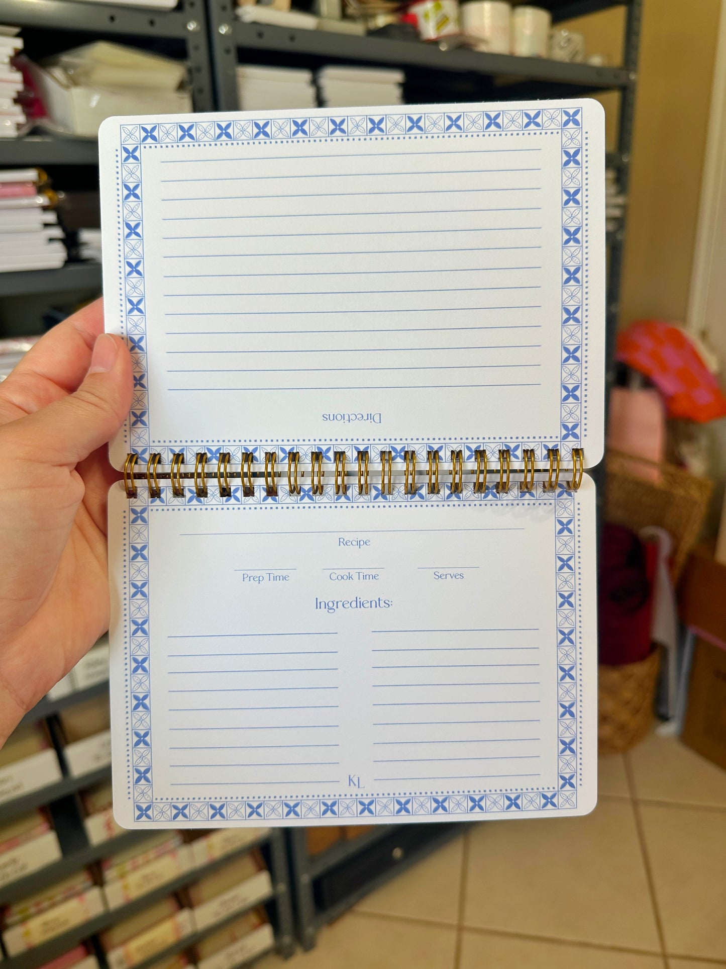 Recipe Card Spiral