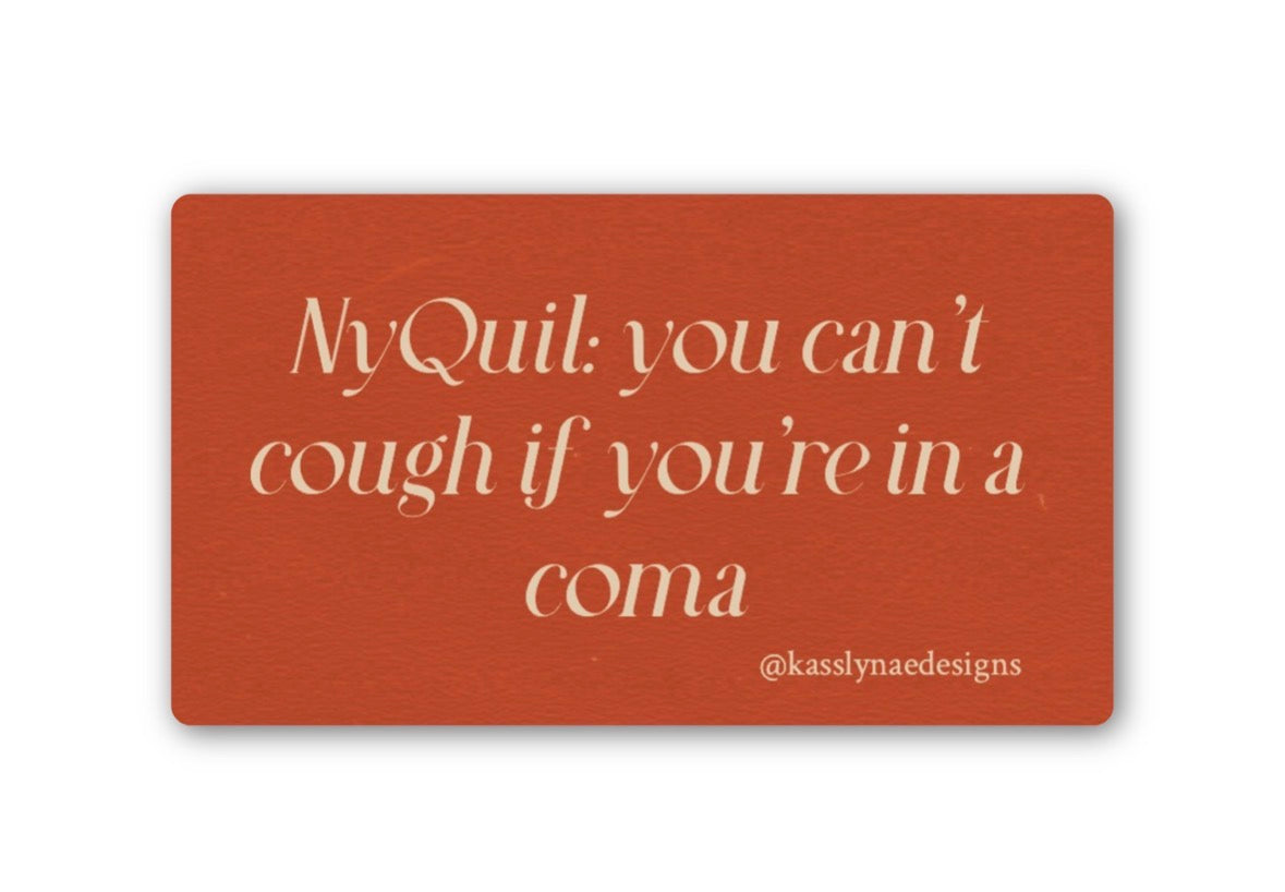 NyQuil Sticker