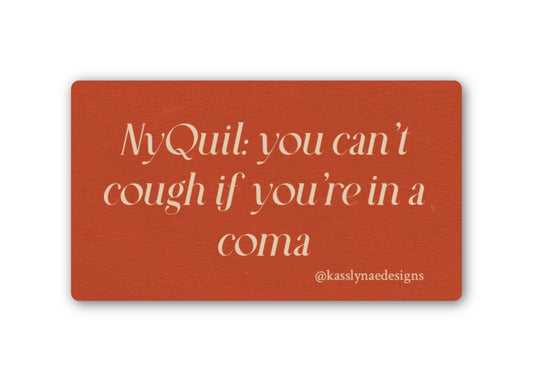 NyQuil Sticker