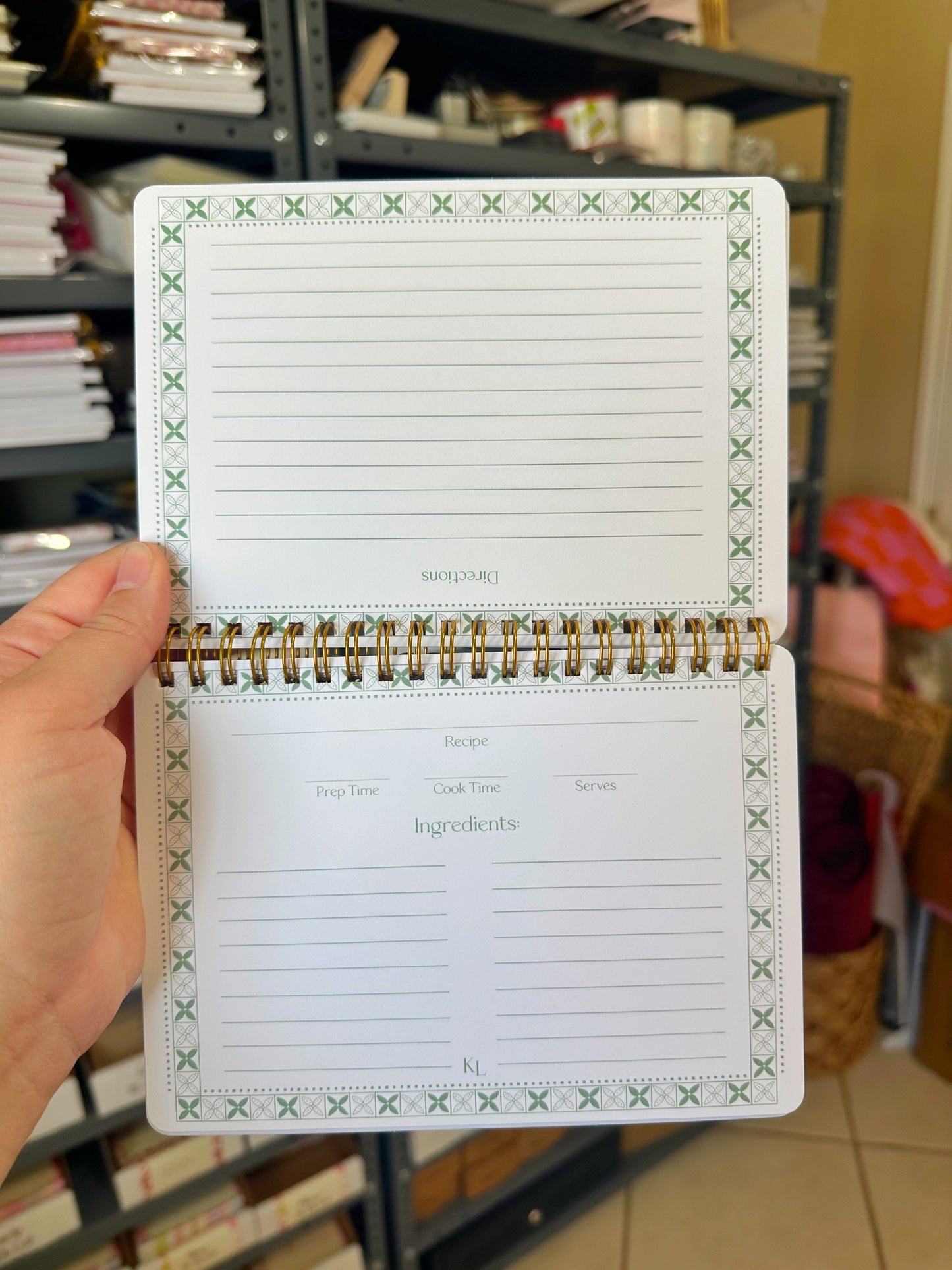 Recipe Card Spiral