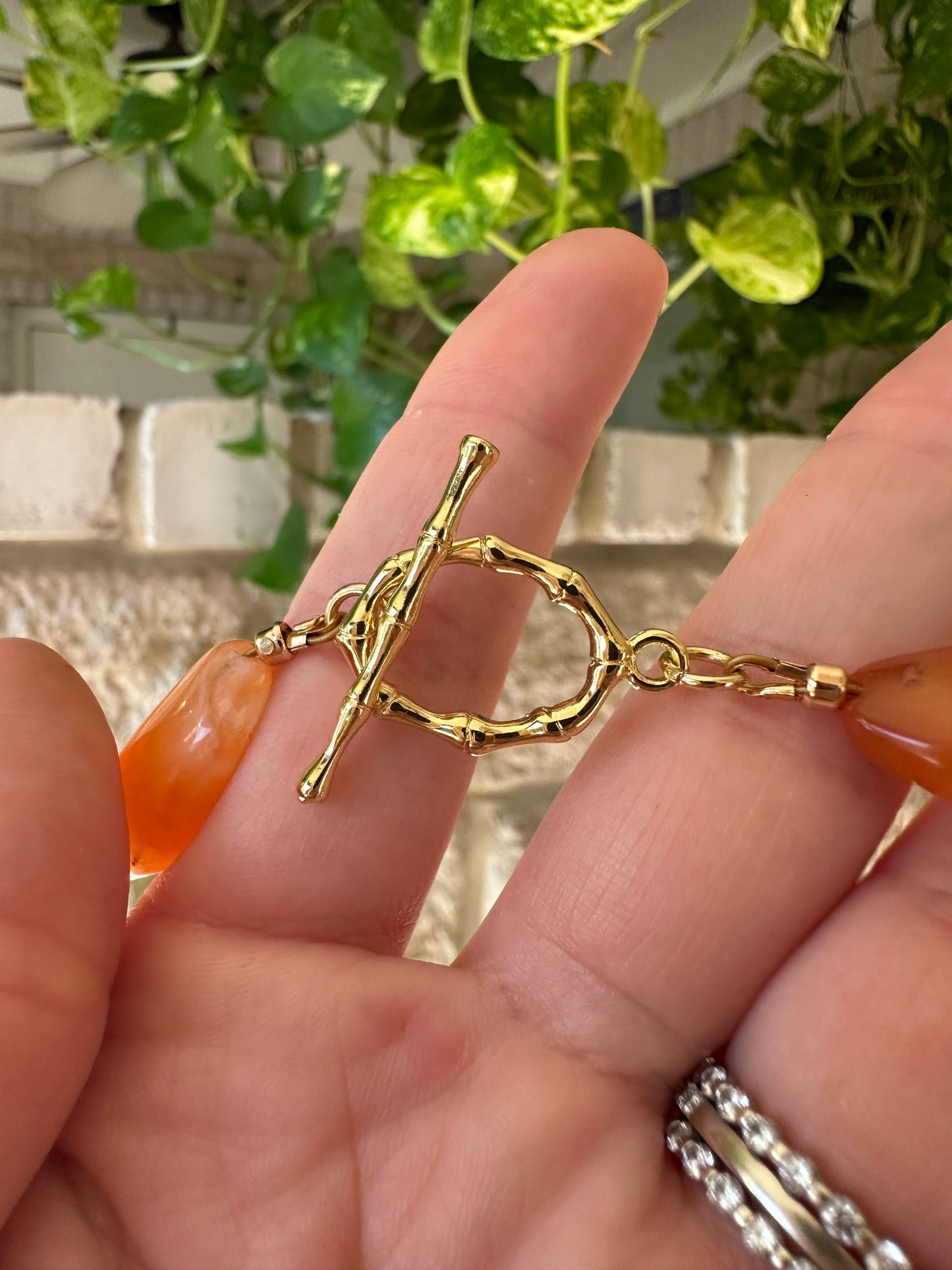 The I'm Chic and on a Beach Necklace