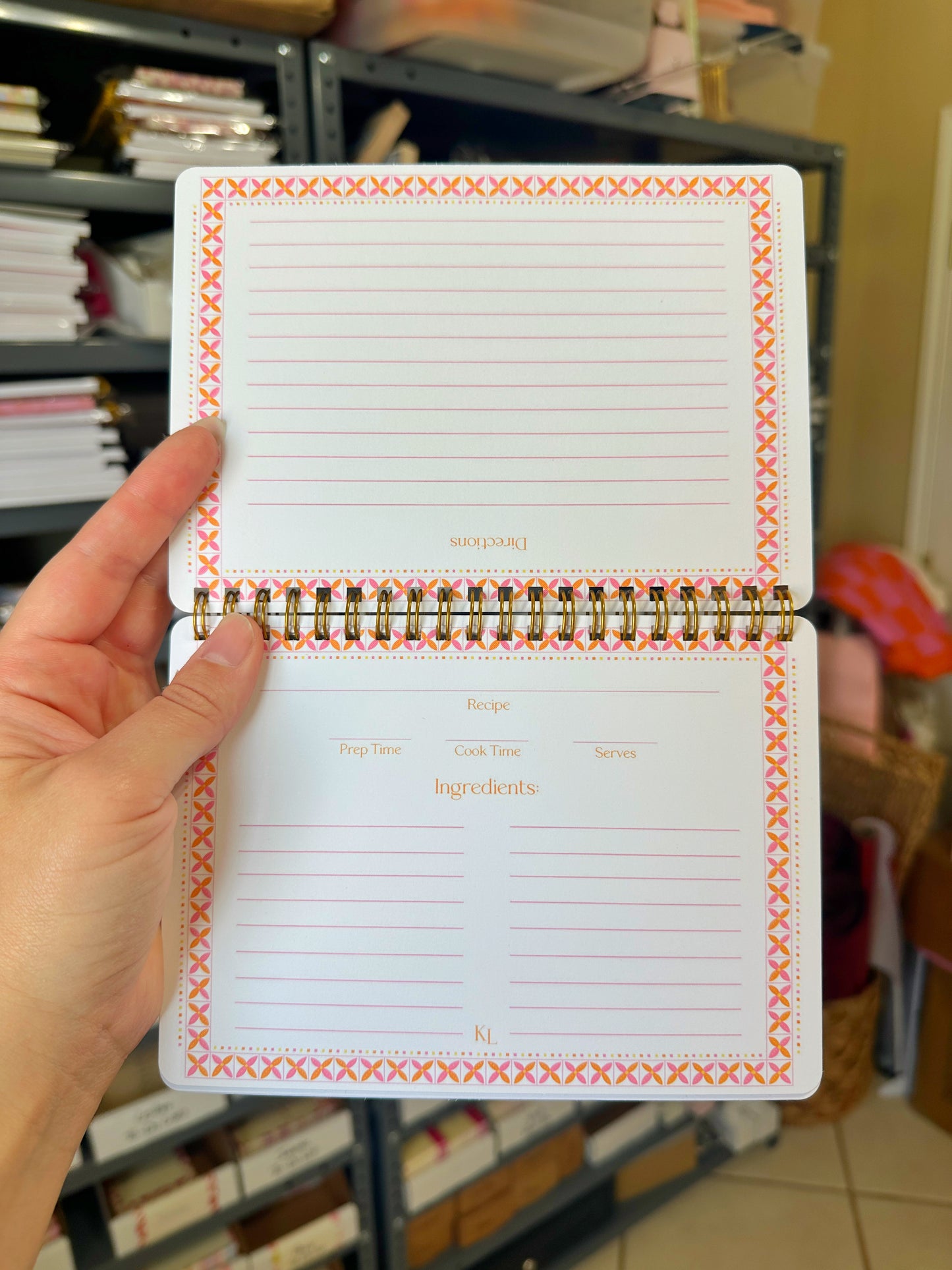 Recipe Card Spiral