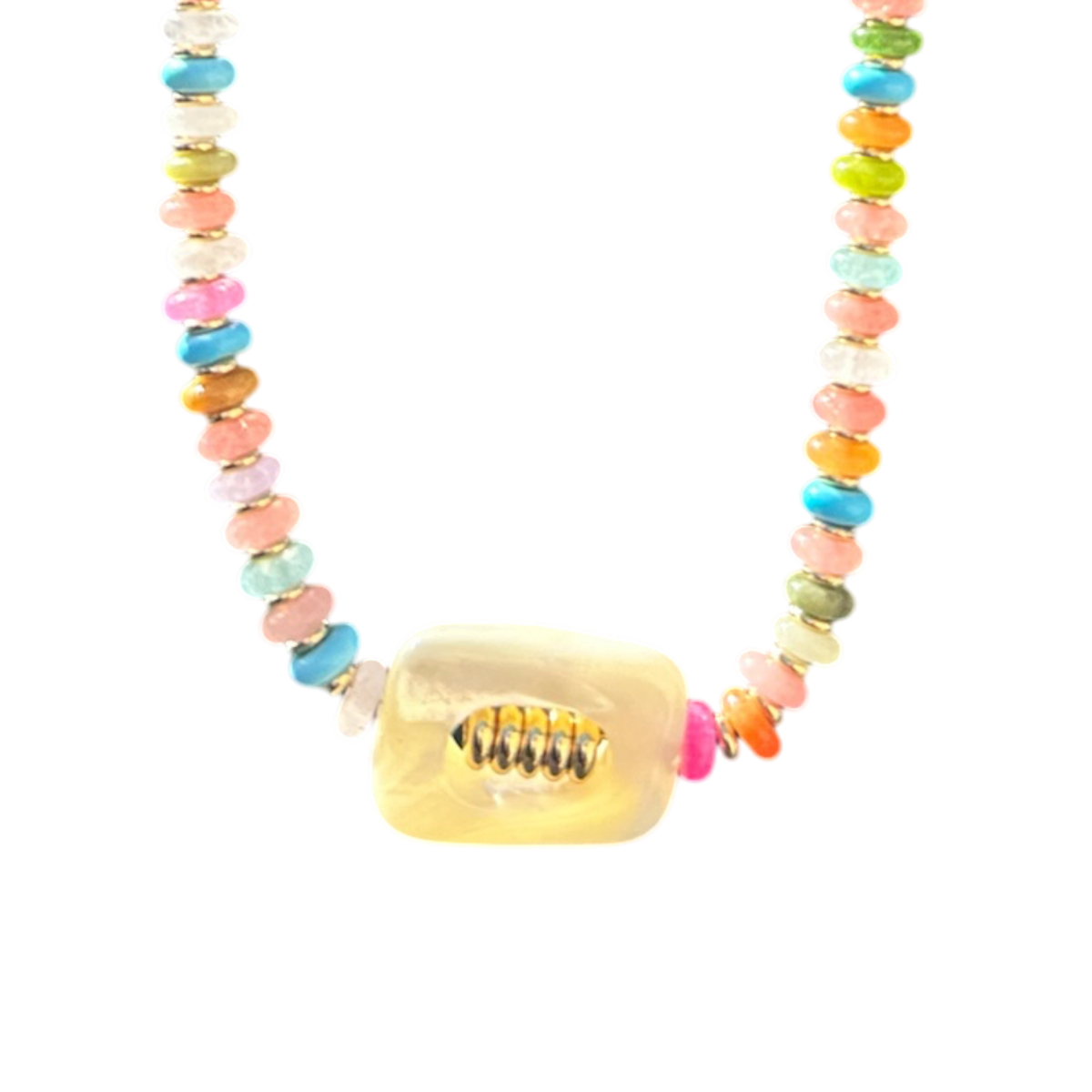 Rainbow Shell Necklace