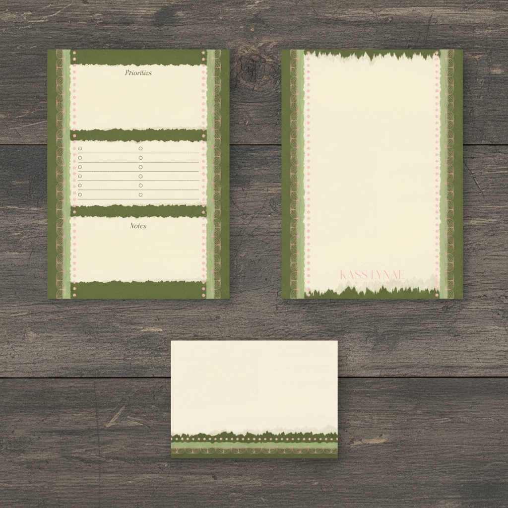 Harriett Collection Notepad Bundle