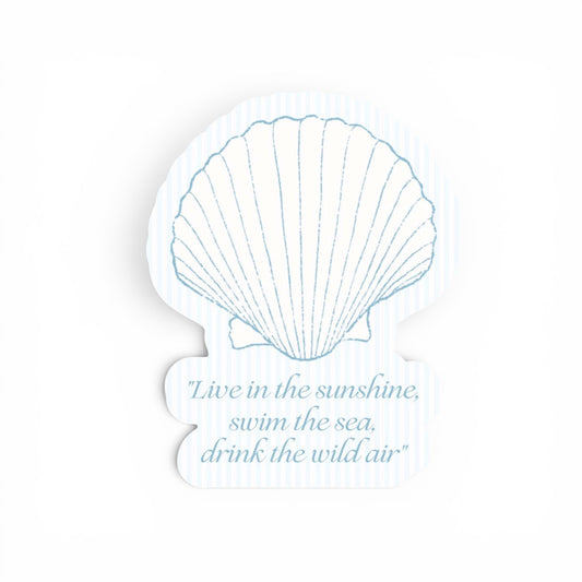 Isola Collection Shell Sticker