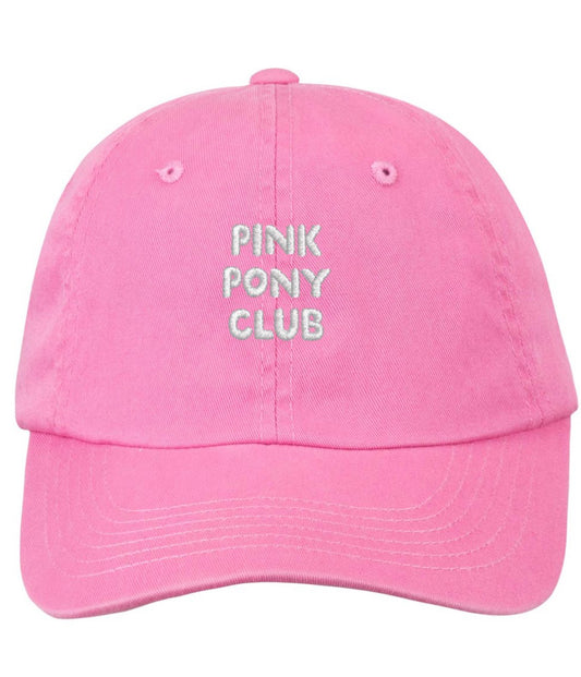 Pink Pony Club Baseball Cap