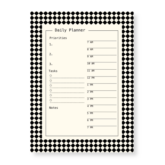 Riley Collection Daily Planner Notepad