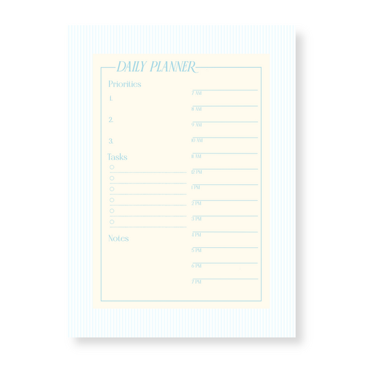 Isola Collection Daily Planner Notepad