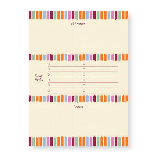 Amelia Collection Daily Planner Notepad
