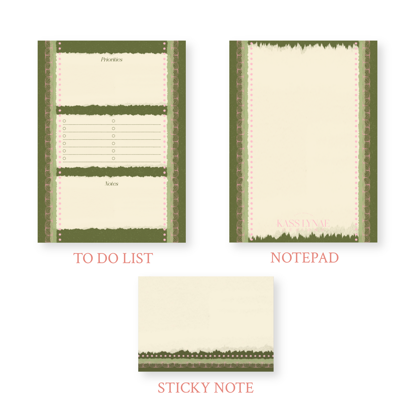 Harriett Collection Notepad Bundle