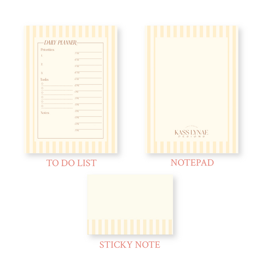 Cordelia Collection Notepad Bundle