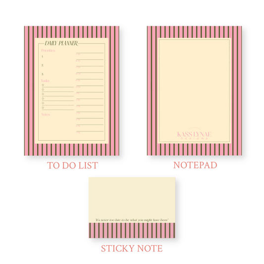 Audra Collection Notepad Bundle
